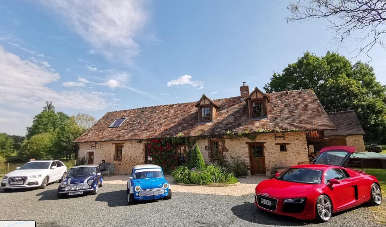 Coulans-sur-Gée 24H Le Mans - Les Haies Gite, Near Le Mans Circuitヴィラ エクステリア 写真